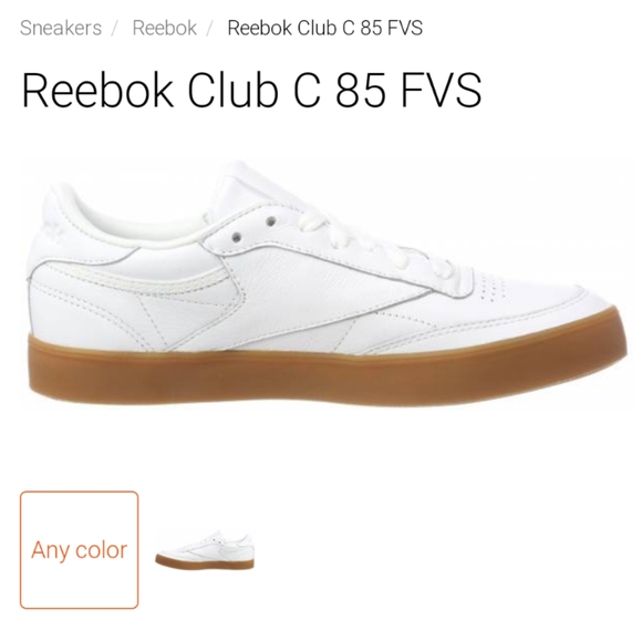 Reebok Shoes - Reebok Club C 85 FVS w Gum Sole